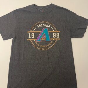 Genuine Merchandise Gray Arizona Baseball Tee